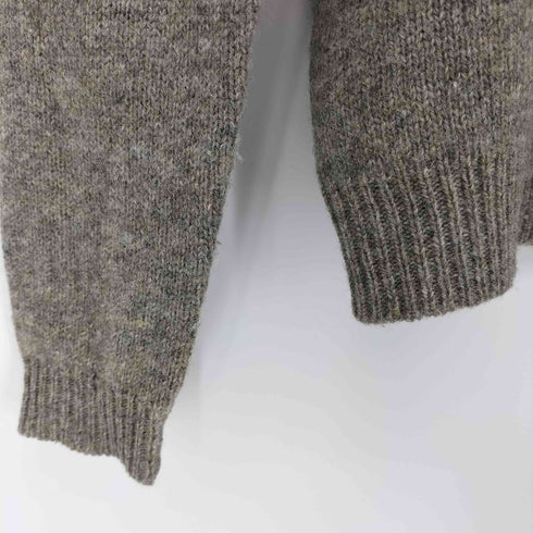 ラルフローレン RALPH LAUREN 90S ポニー刺繍 Vネック ウールニットセーター レディース import:L