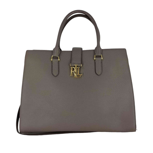 ローレンラルフローレン LAUREN RALPH LAUREN IILRLロゴ レザーハンドバッグ レディース