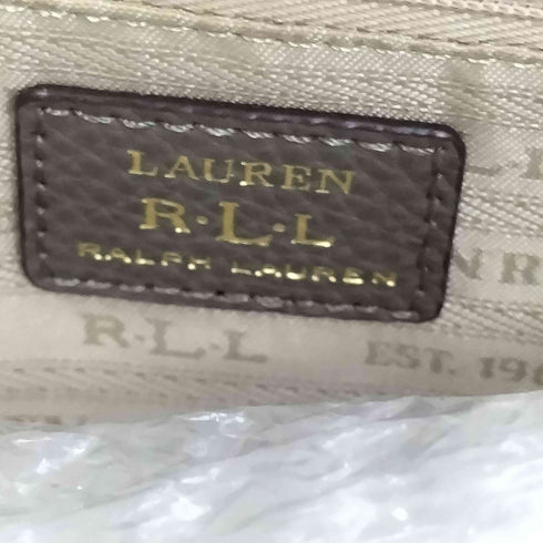 ローレンラルフローレン LAUREN RALPH LAUREN IILRLロゴ レザーハンドバッグ レディース