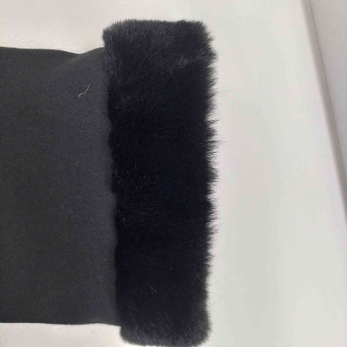 グレイル GRL リボンベルトファーティペット付フレアコート レディース FREE