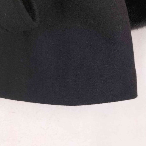 グレイル GRL リボンベルトファーティペット付フレアコート レディース FREE