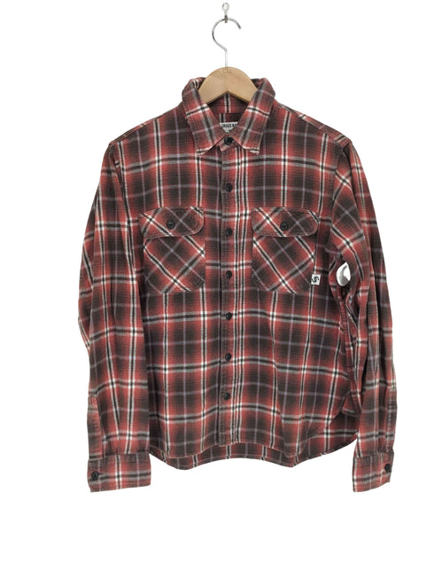 アーサスベイプ URSUS BAPE チェックフランネルシャツ メンズ JPN:M