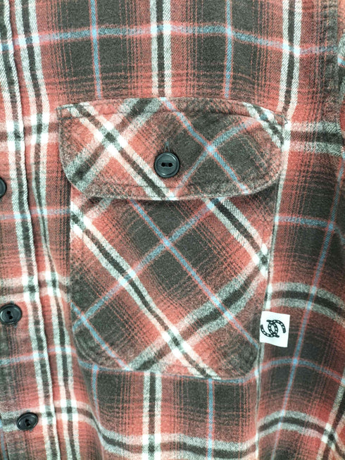 アーサスベイプ URSUS BAPE チェックフランネルシャツ メンズ JPN:M