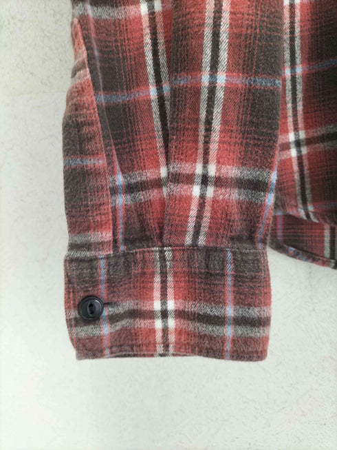 アーサスベイプ URSUS BAPE チェックフランネルシャツ メンズ JPN:M