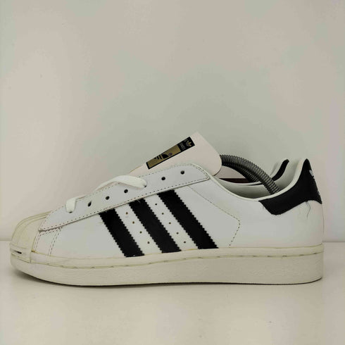 アディダス adidas 90S SUPERSTAR スーパースター ローカットスニーカー 97年 8月製 金ベロ DEADSTOCK メンズ JPN:27