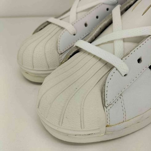 アディダス adidas 90S SUPERSTAR スーパースター ローカットスニーカー 97年 8月製 金ベロ DEADSTOCK メンズ JPN:27