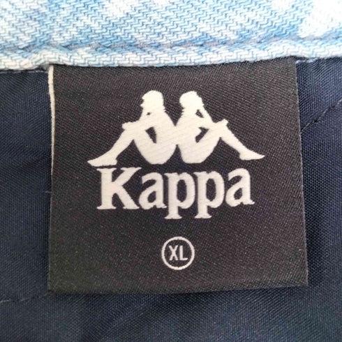カッパ Kappa 総柄 デニム ジャケット メンズ JPN:XL