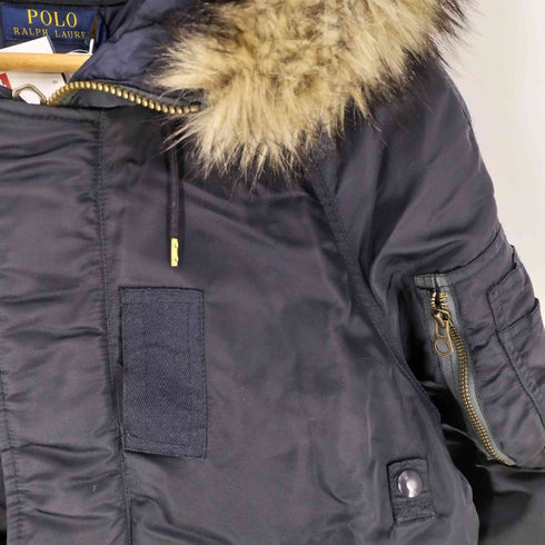 ラルフローレン RALPH LAUREN N2A フライトジャケット レディース import:M