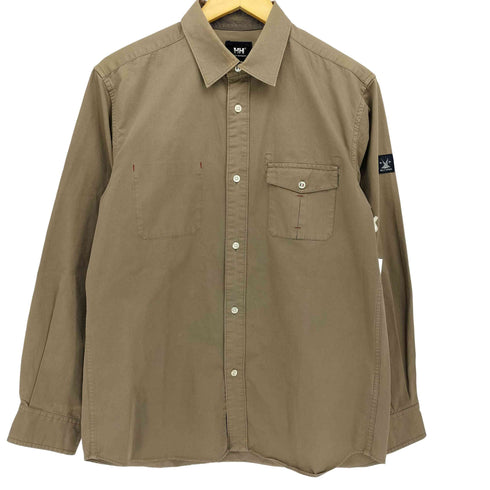 ヘリーハンセン HELLY HANSEN クルージング ロング スリーブ シャツ ガチャポケ レギュラーカラー L/S ワーク シャツ メンズ import:L