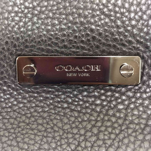 コーチ COACH ジップデザイン レザーショルダーバッグ レディース