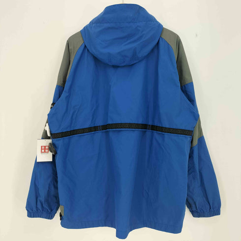 コロンビアスポーツウェア Columbia Sportswear 90s ボックスロゴ 企業ロゴ刺繍 カラー切替 アノラックパーカー メンズ import:L