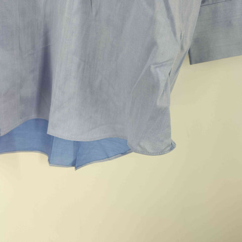 ランバンコレクション LANVIN COLLECTION フロントポケット コットン シャツ メンズ 43-82