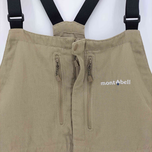 モンベル mont bell ブリーズスパン ガーデニング ビブ メンズ XL