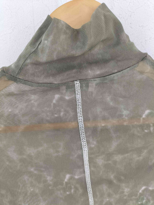 ジュエミ Juemi STONE TULLE TURTLE NECK シアートップス レディース FREE