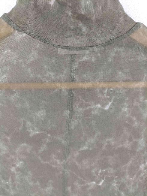ジュエミ Juemi STONE TULLE TURTLE NECK シアートップス レディース FREE