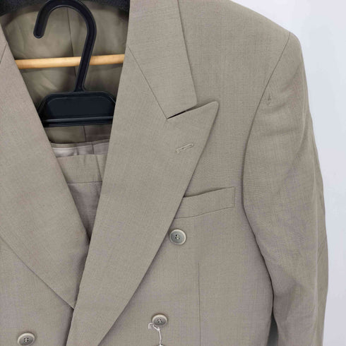 ADAMSON HOMME ダブルブレストテーラードジャケット 2タックスラックス スーツセットアップ メンズ M