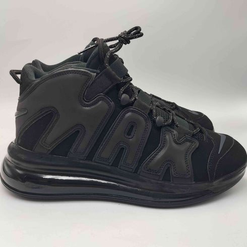 ナイキ NIKE AIR MORE UPTEMPO 720 QS BLACK / METALLIC BLACK エア モア アップテンポ 720 クイックストライク ブラック/メタリックブラック ハイカット スニーカー メンズ JPN:29