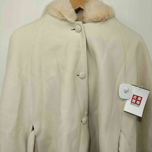 24AW CHERI MI フードファーリボンポンチョ レディース FREE