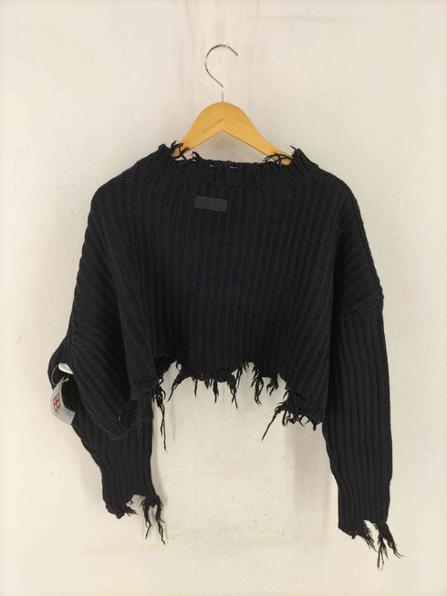 ディーゼル DIESEL クロップド クラッシュニット レディース