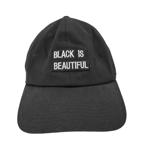 BLACK IS BEAUTIFUL BOX LOGO DAD CAP メンズ