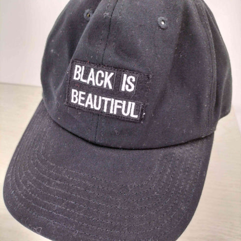 BLACK IS BEAUTIFUL BOX LOGO DAD CAP メンズ