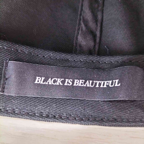 BLACK IS BEAUTIFUL BOX LOGO DAD CAP メンズ