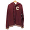 アバクロンビーアンドフィッチ Abercrombie & Fitch MUSCLE レタード スウェット スタジャン パーカー メンズ import:M