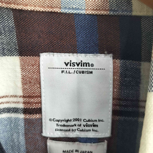 ビズビム VISVIM チェック L/S シャツ メンズ