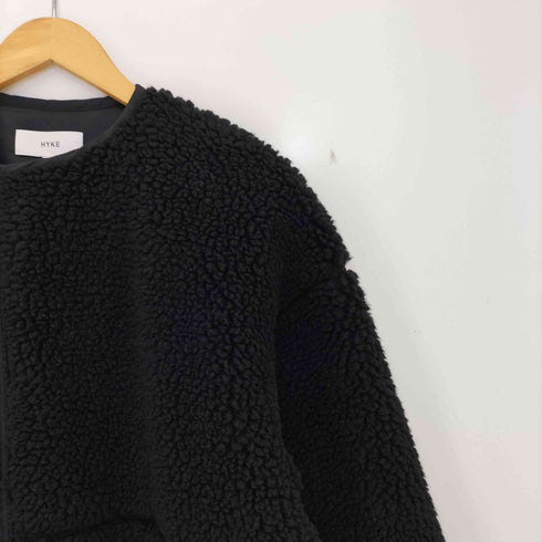 ハイク HYKE 18aw FAUX SHEARLING COATフェイクムートンコート レディース JPN:1