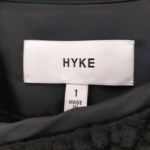 ハイク HYKE 18aw FAUX SHEARLING COATフェイクムートンコート レディース JPN:1
