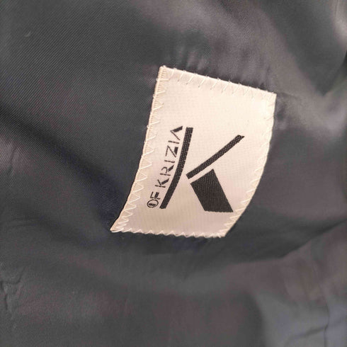 ケイオブクリッツィア K of KRIZIA ストライプ ダブルブレストテーラードジャケット 2タックスラックス スーツセットアップ メンズ 165