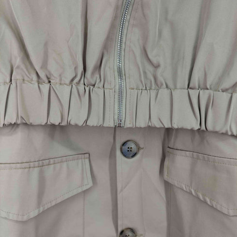 3 SECONDS レイヤード加工 トレンチコート メンズ