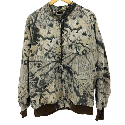 SCENTLOK 90S USA製 リアルツリー カモ ジップアップ ブルゾン メンズ import:XL