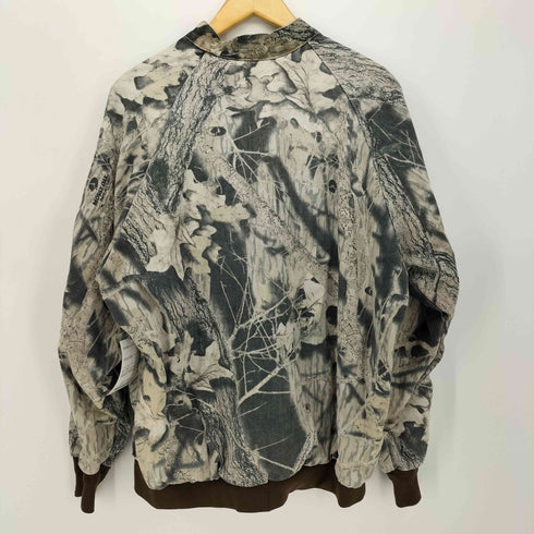SCENTLOK 90S USA製 リアルツリー カモ ジップアップ ブルゾン メンズ import:XL
