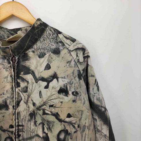 SCENTLOK 90S USA製 リアルツリー カモ ジップアップ ブルゾン メンズ import:XL