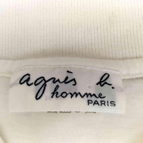 アニエスベーオム Agnes b.homme 90-00s S/Sコットンポロシャツ メンズ