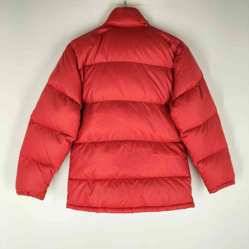 ザノースフェイス THE NORTH FACE 70-80S 茶タグ USA製 ロケットデカ TALON ジップ CAMP Sierra キャンプ シエラ ダウン ジャケット リップストップ メンズ import:XS
