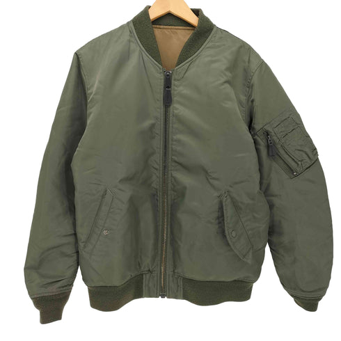 アヴィレックス AVIREX リバーシブル MA-1 ミリタリー ボンバー ジャケット メンズ import:L