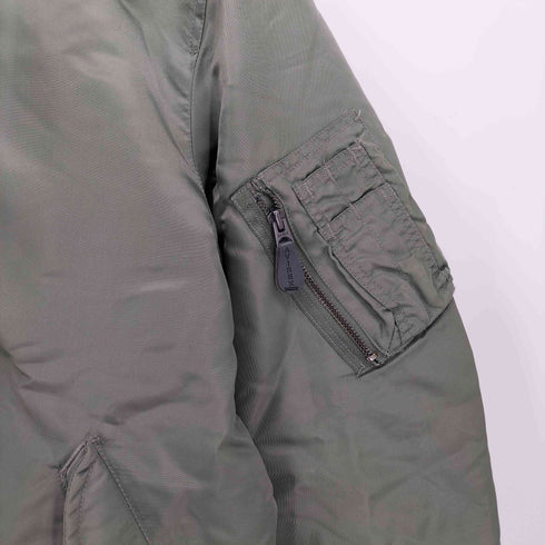 アヴィレックス AVIREX リバーシブル MA-1 ミリタリー ボンバー ジャケット メンズ import:L