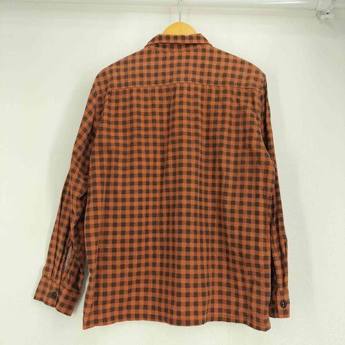 テンダーロイン TENDERLOIN T-20RG ブロックチェック L/S ネルシャツ メンズ import:M