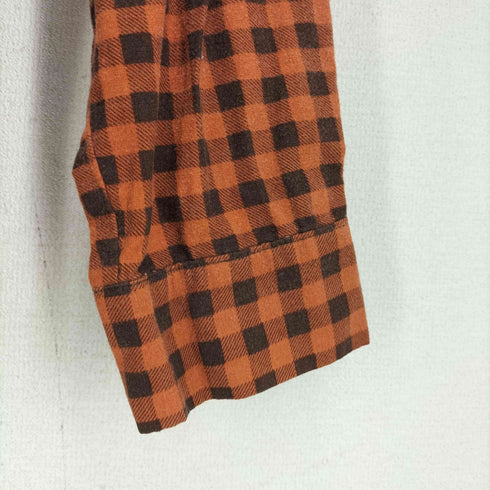 テンダーロイン TENDERLOIN T-20RG ブロックチェック L/S ネルシャツ メンズ import:M