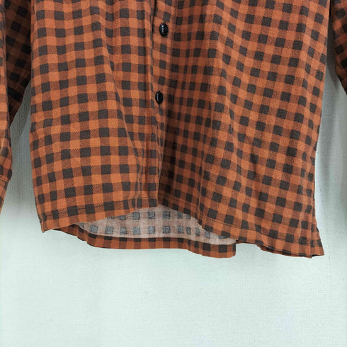 テンダーロイン TENDERLOIN T-20RG ブロックチェック L/S ネルシャツ メンズ import:M