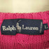 ラルフローレン RALPH LAUREN スモールポニー刺繍 ケーブルニット レディース L