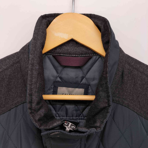 CALAMAR 異素材 切り替え キルティング ジャケット メンズ