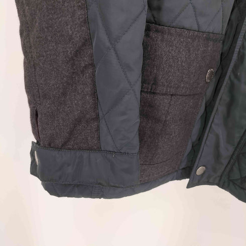 CALAMAR 異素材 切り替え キルティング ジャケット メンズ