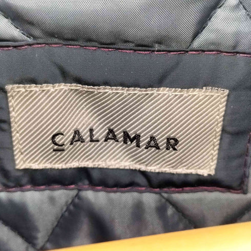 CALAMAR 異素材 切り替え キルティング ジャケット メンズ