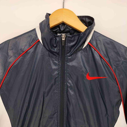 ナイキ NIKE ロゴ刺繍 スウッシュ ナイロン ジャケット メンズ import:S