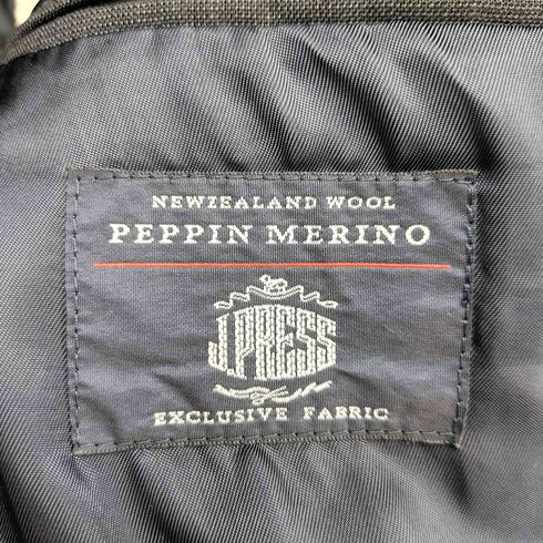 ジェイプレス J.PRESS PEPPINN MERINO 背抜き 2B ウール シングル テーラード ジャケット メンズ AB6