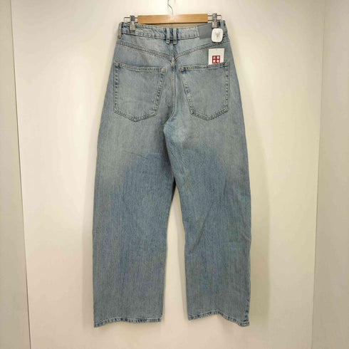 ザラ ZARA ダメージ加工 バギーデニムパンツ メンズ FR:38-40