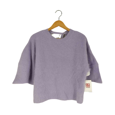 LILLY LYNQUE バックストラップ シャギーニット レディース